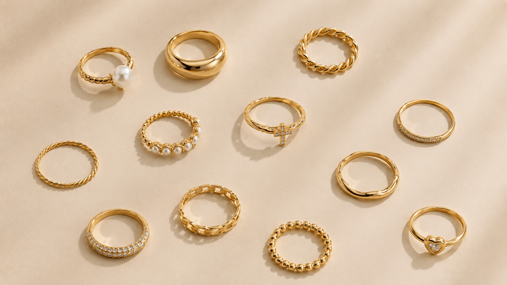 La Vie en Rose rings collection