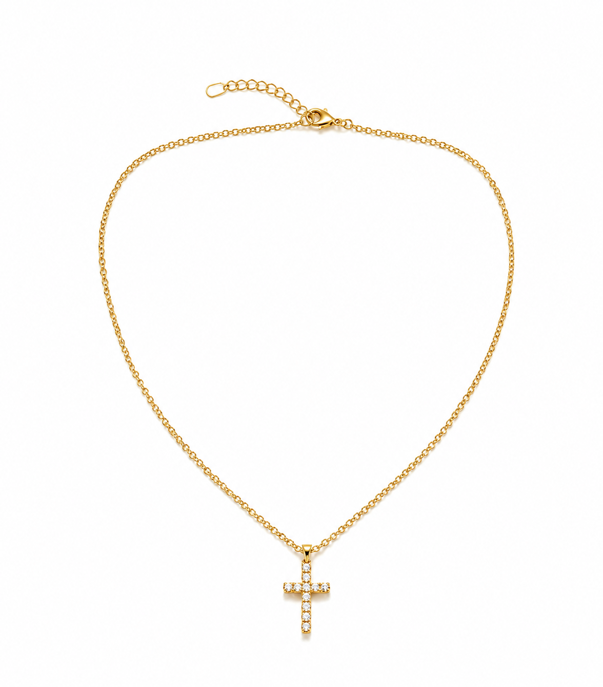 Greer Cross Pendant Necklace