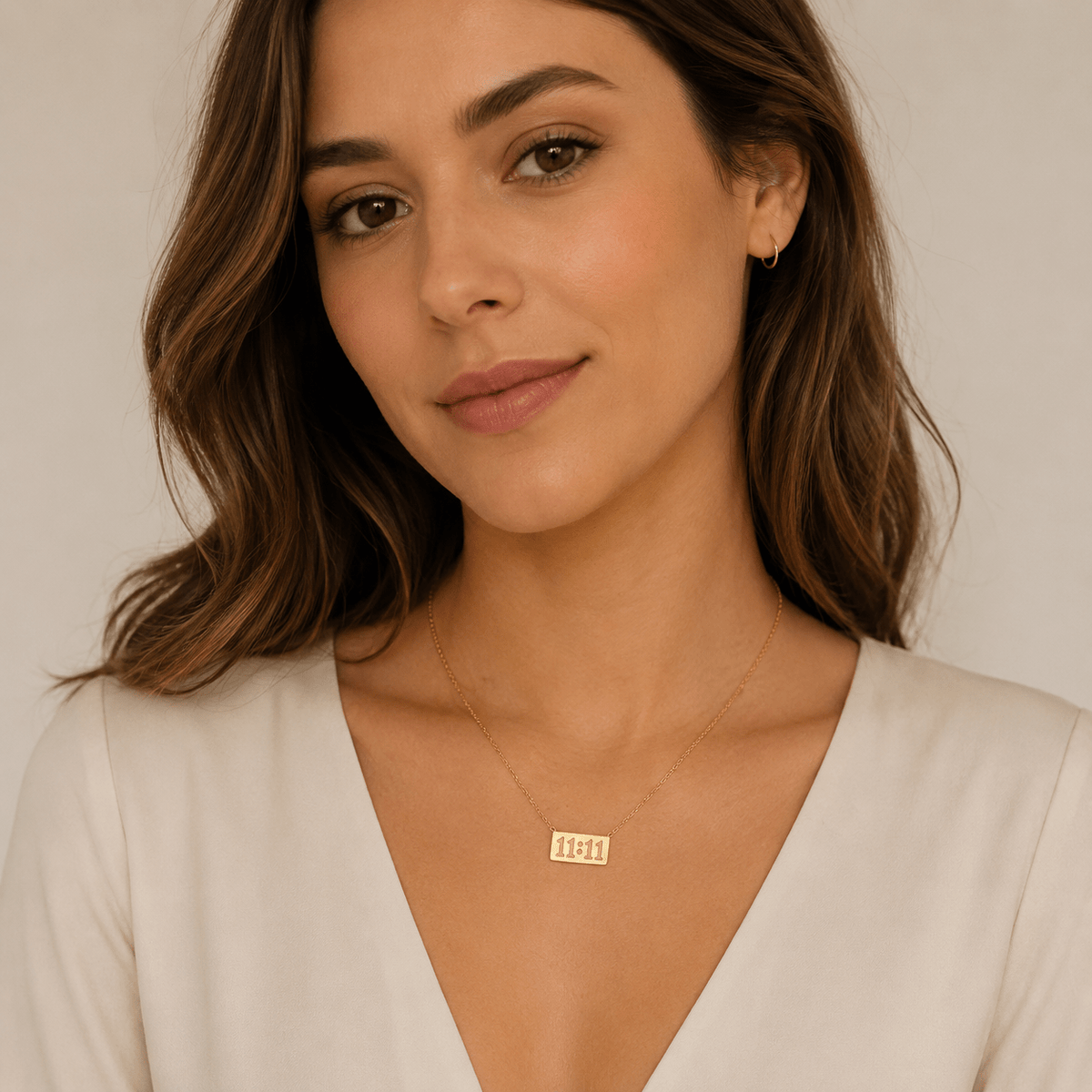 Close-up of Midnight Manifest Necklace showing the pendant