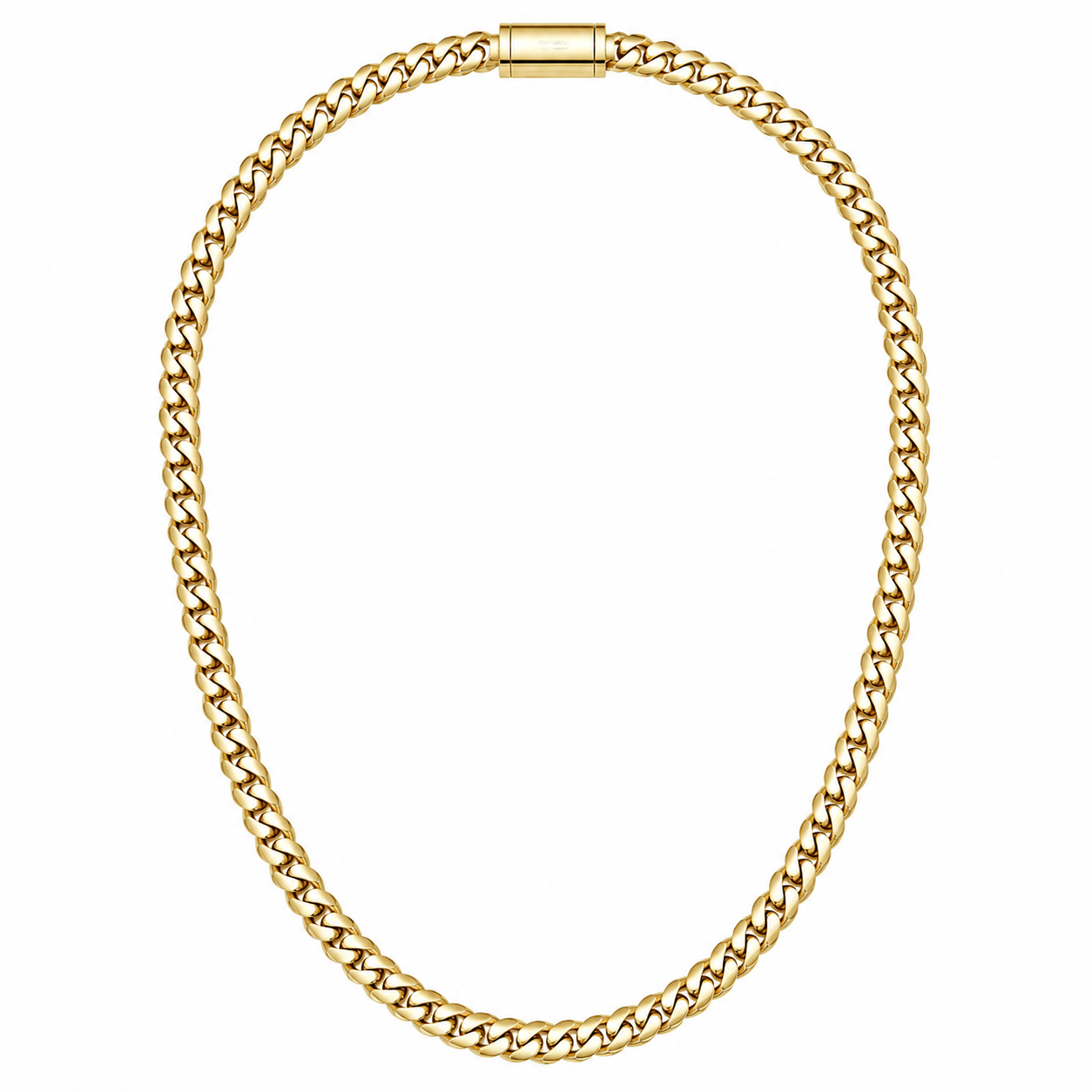 Mateo Gold Curb Chain Necklace