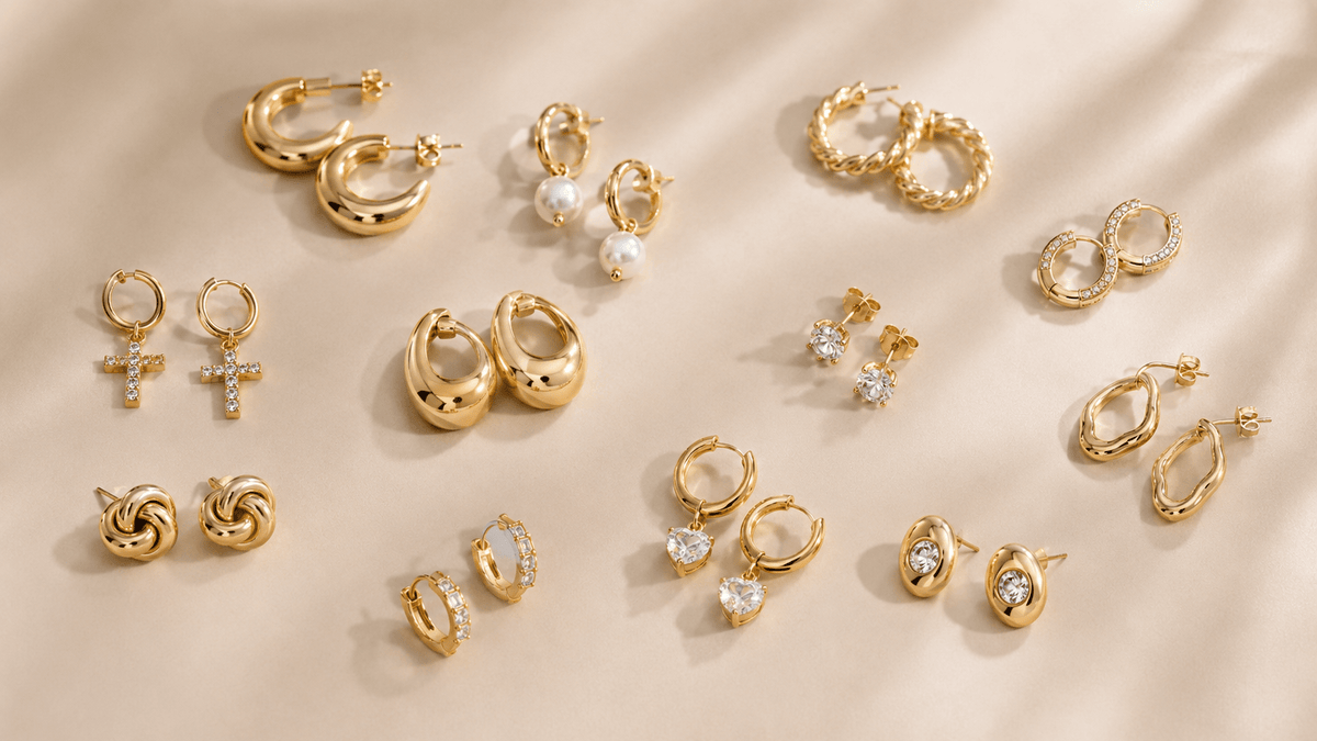 La Vie en Rose earrings collection