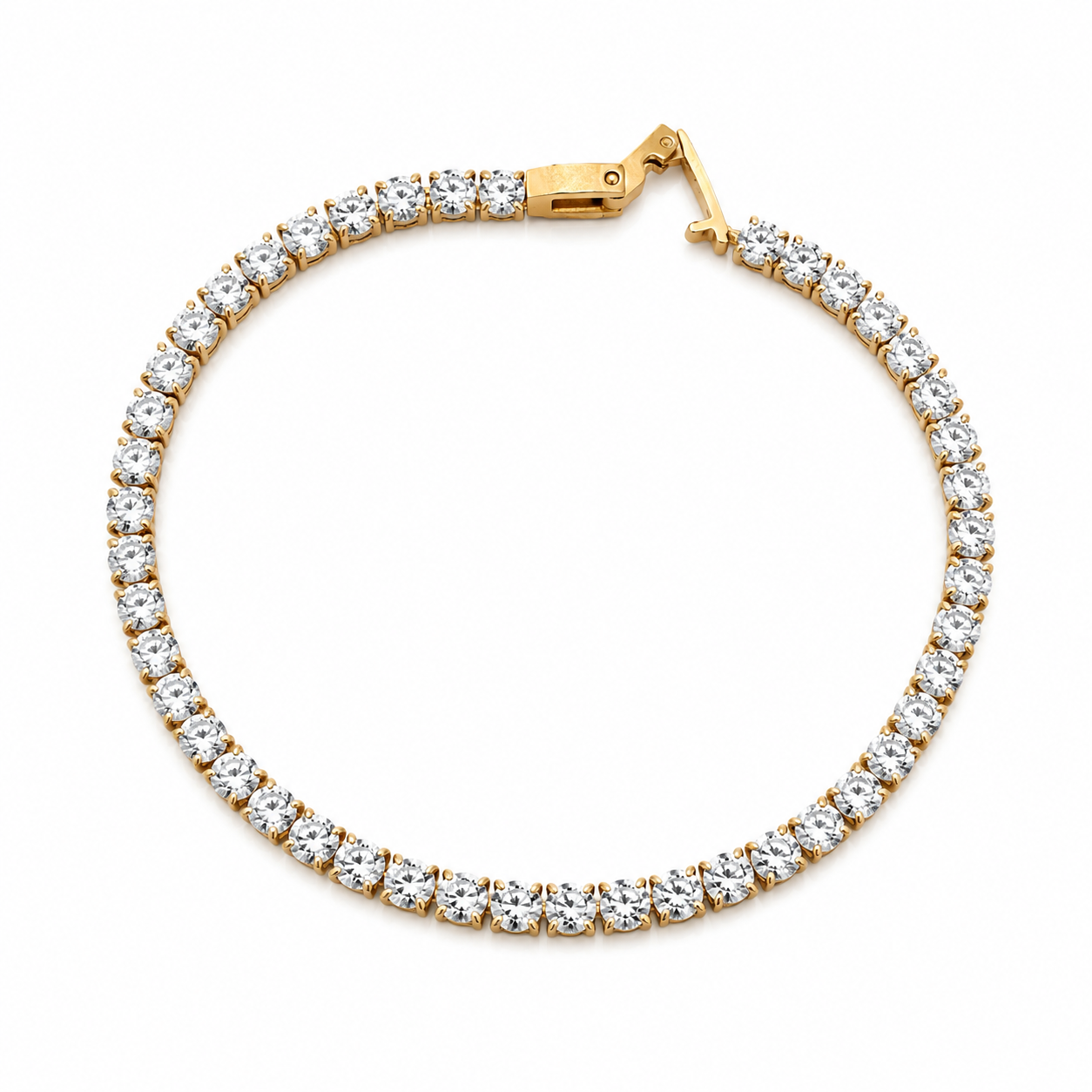 Ashleigh Tennis Bracelet, detail